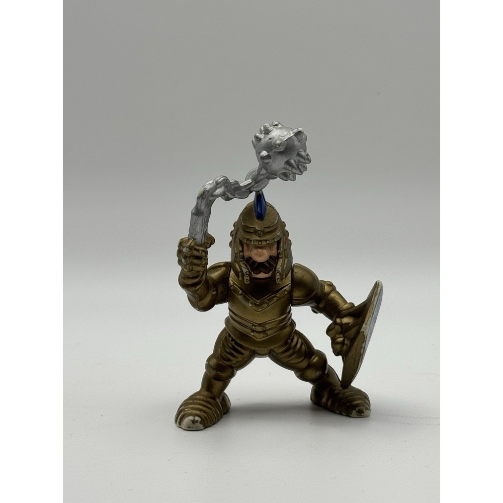 Vintage 1994 Fisher Price Gold Knight Castle Great Adventures Action Figure
